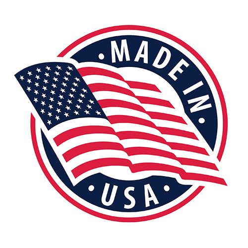 US flag with "Made in USA"